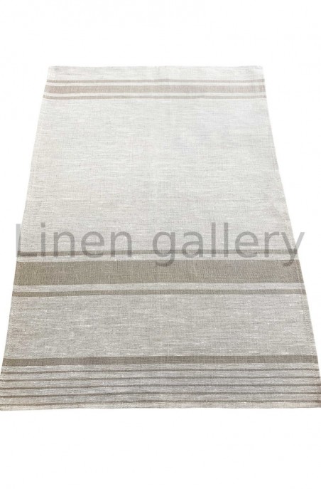 towel Bremen with gray stripe
