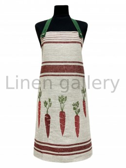 apron Morkva with red stripe