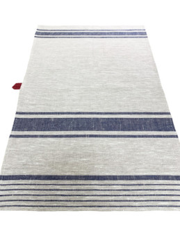 Towel Bremen with blue stripe