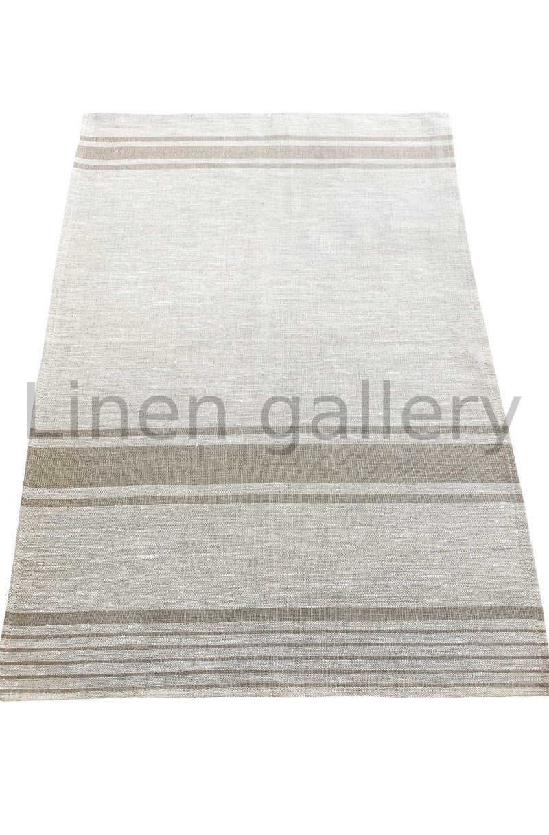 towel Bremen with gray stripe