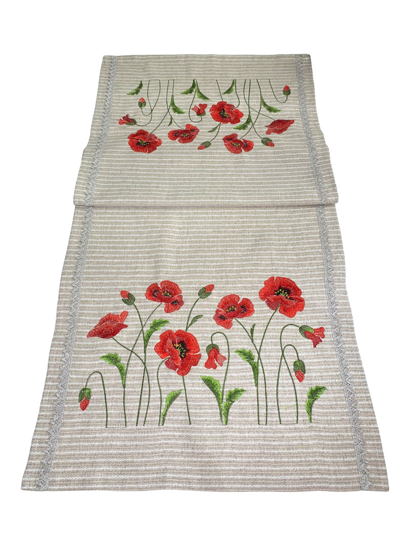 table runner Makove pole
