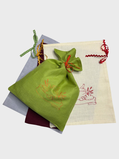 Мішечок Кухня вишитий