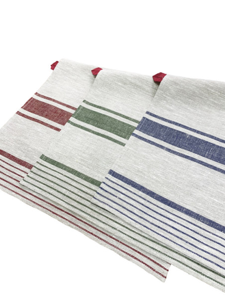 Рушник Бремен в зелену смужку