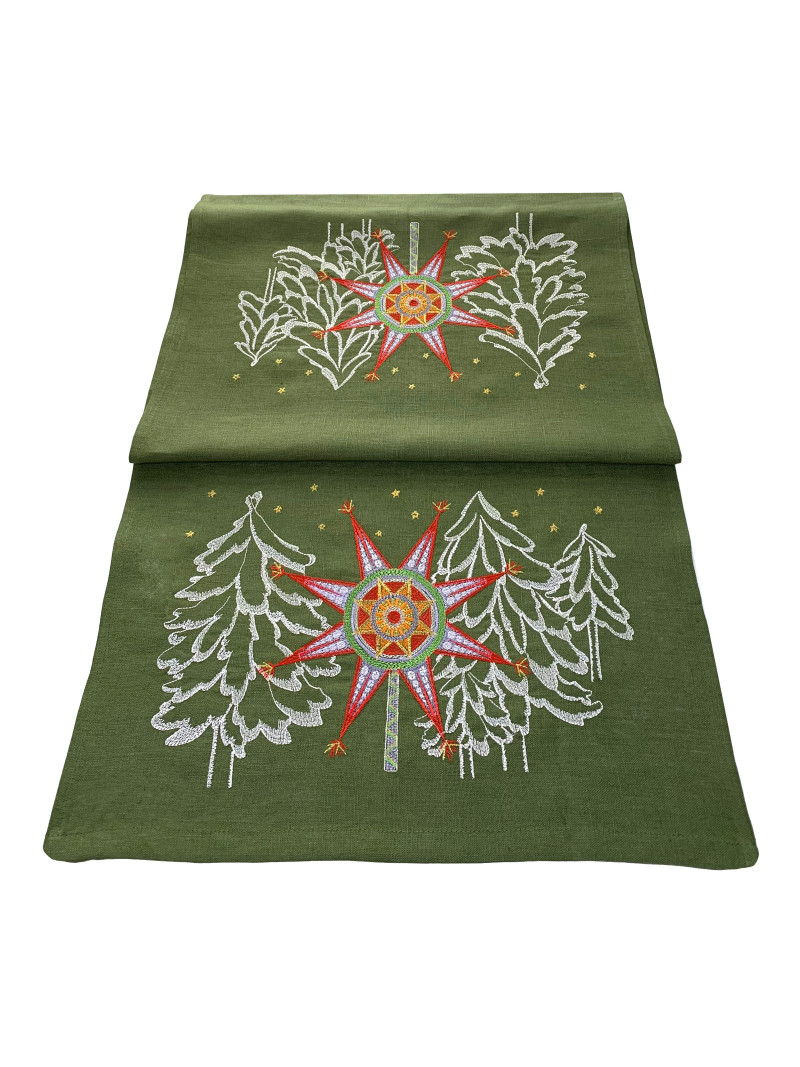 table runner Rizdviana-zirka
